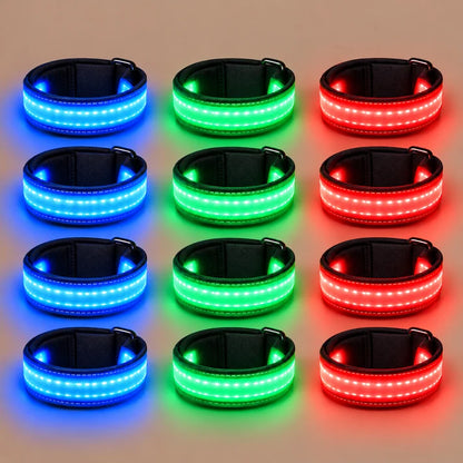 LumaRein Glow Leg Bands (Set of 4)