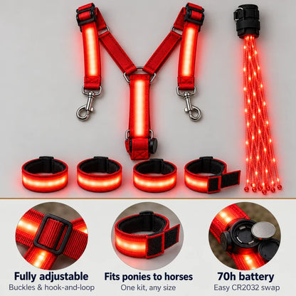 LumaRein Glow Chest Strap