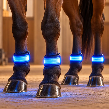 LumaRein Glow Leg Bands (Set of 4)